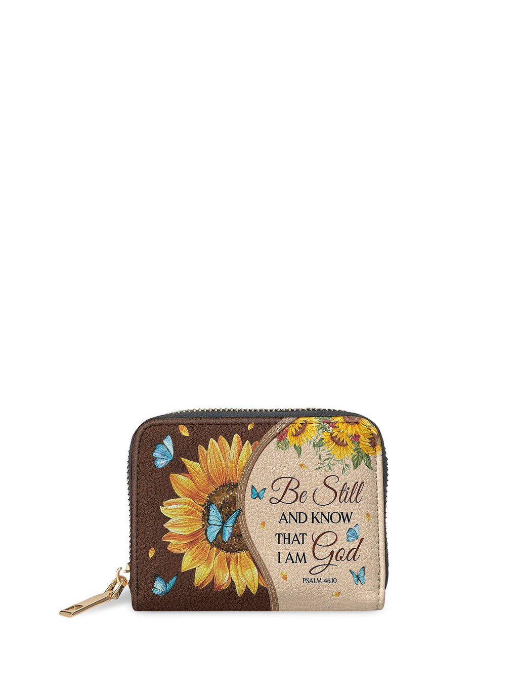 Psalm 46:10 Presence Mini Wallet