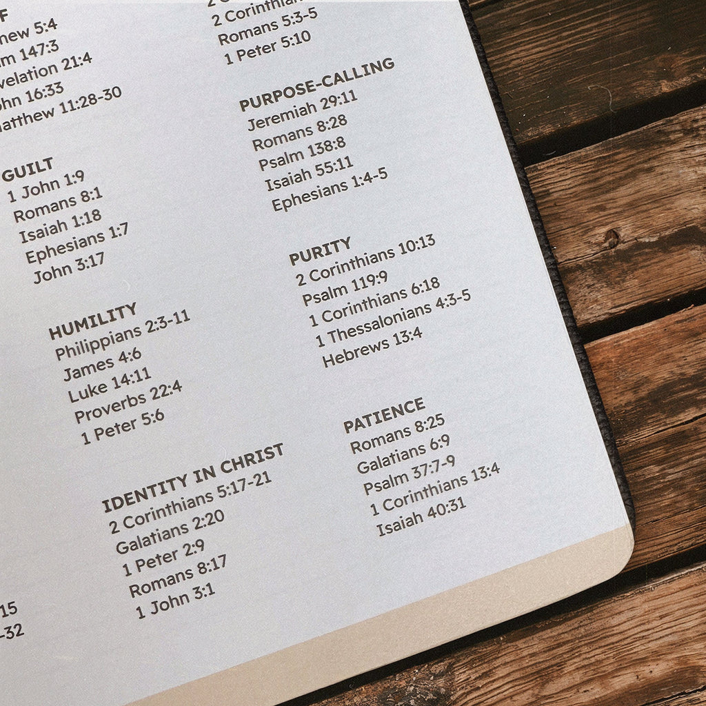 Pathway Proverbs 3:6 Leather Prayer Journal