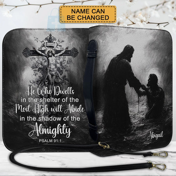 Personalized Psalm 91 Bible Cover Case