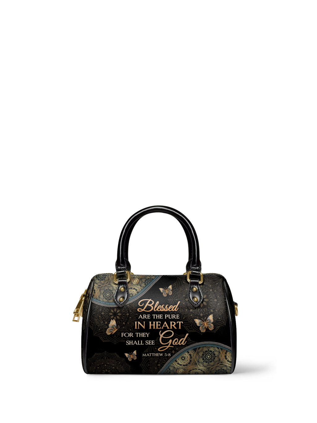 Matthew 5:8 Pure Faith Mini Satchel