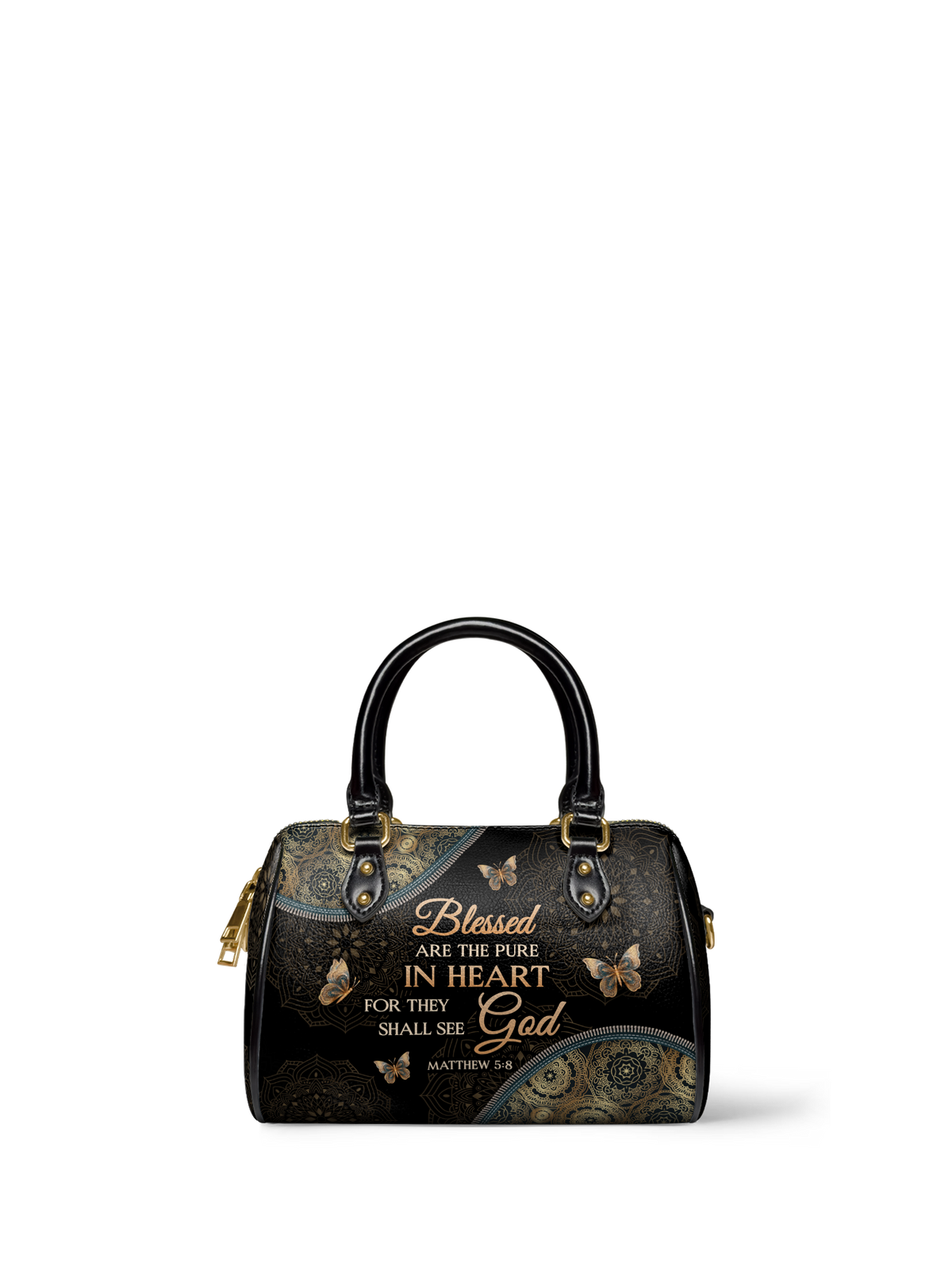 Matthew 5:8 Pure Faith Mini Satchel