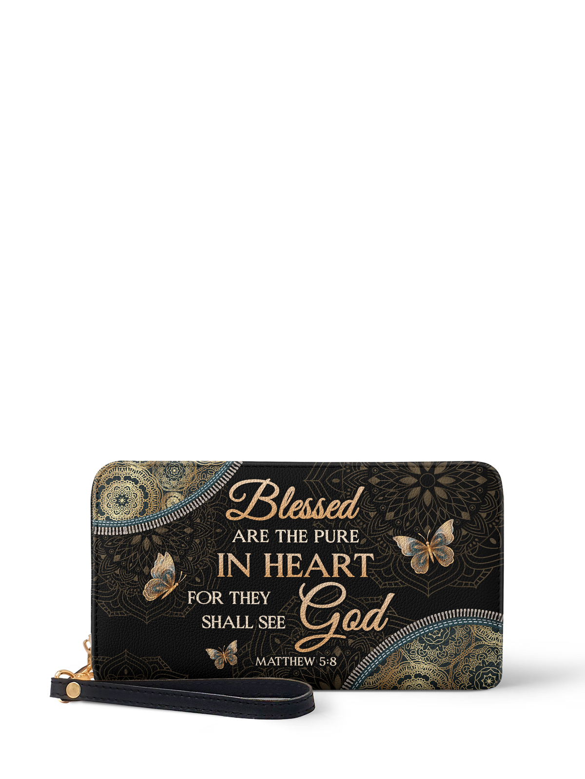Pure in Heart Matthew 5:8 Scripture Wallet