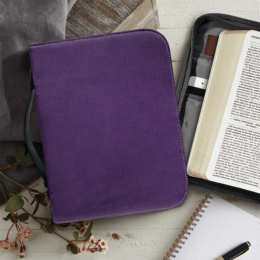 Personalized Joshua 1:9 Lion Bible Cover Case