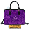 Personalized Christian Leather Handbag