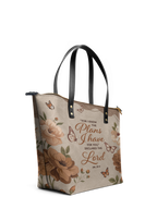 Purpose "For I Know The Plans" Jer 29:11 Tote Bag