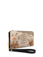 "Purpose" Jeremiah 29:11 Deluxe Vegan Leather Wallet