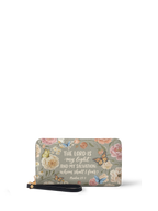 Radiance "Psalm 27:1" Scripture Leather Wallet