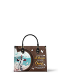 Rise Philippians 4:13 Leather Handbag