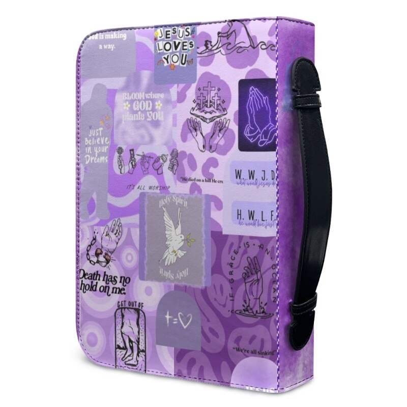 Personalized Bible Affirmations Purple Cover