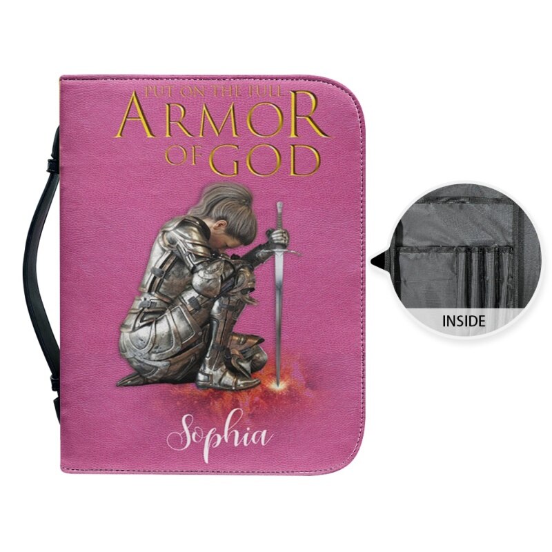 Full Armor of God Personalized Bible Cover