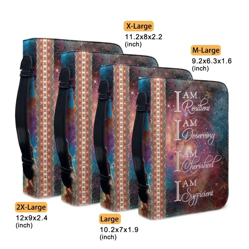 Personalized God Says I Am Resilient Bible Cover
