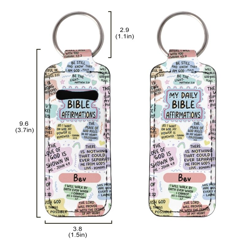 Personalized Daily Affirmation Bible Cover