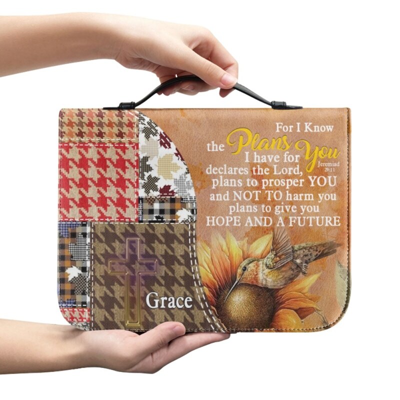 Promise Patchwork Personalized Bible Cover