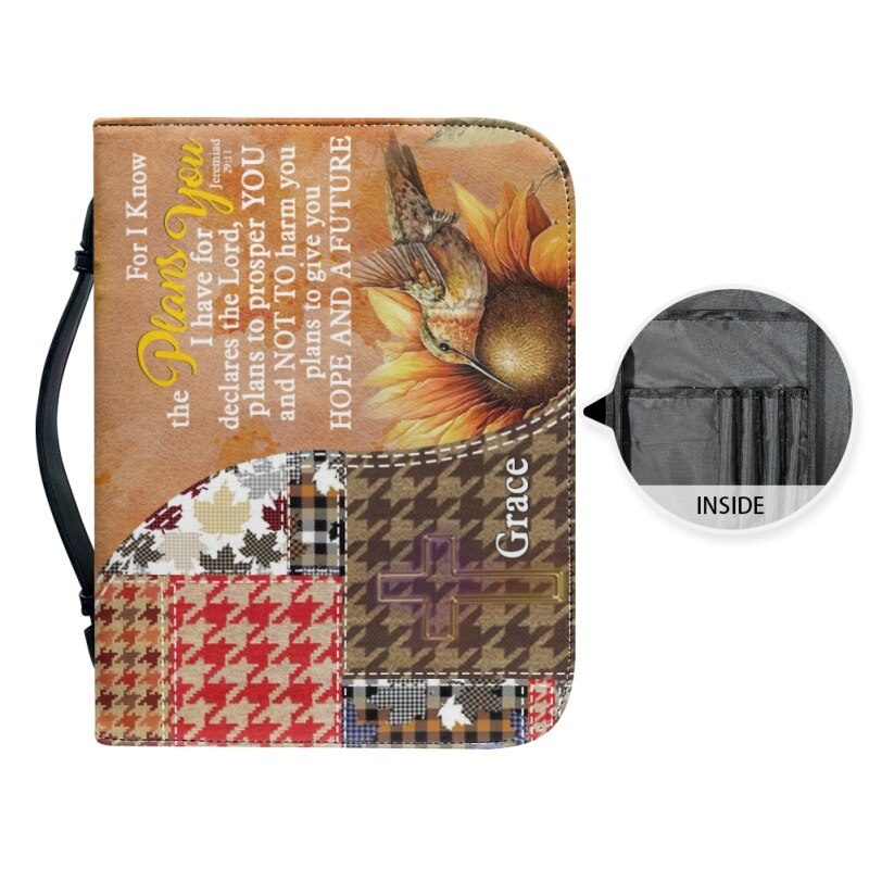 Promise Patchwork Personalized Bible Cover