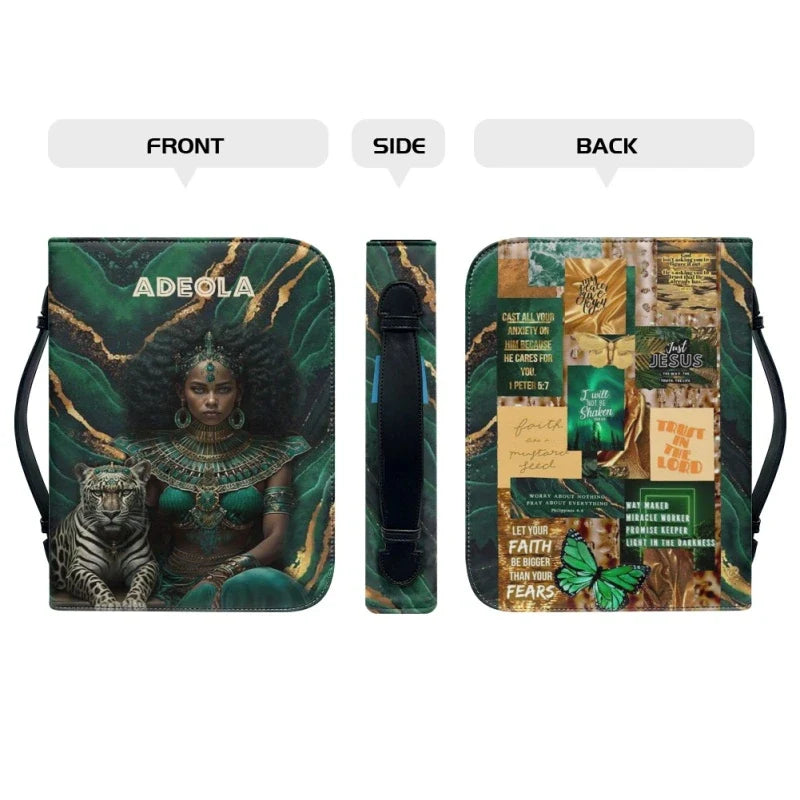 Regal Faith Personalized Bible Cover