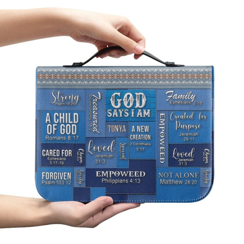 God Says I Am Personalized Bible Cover