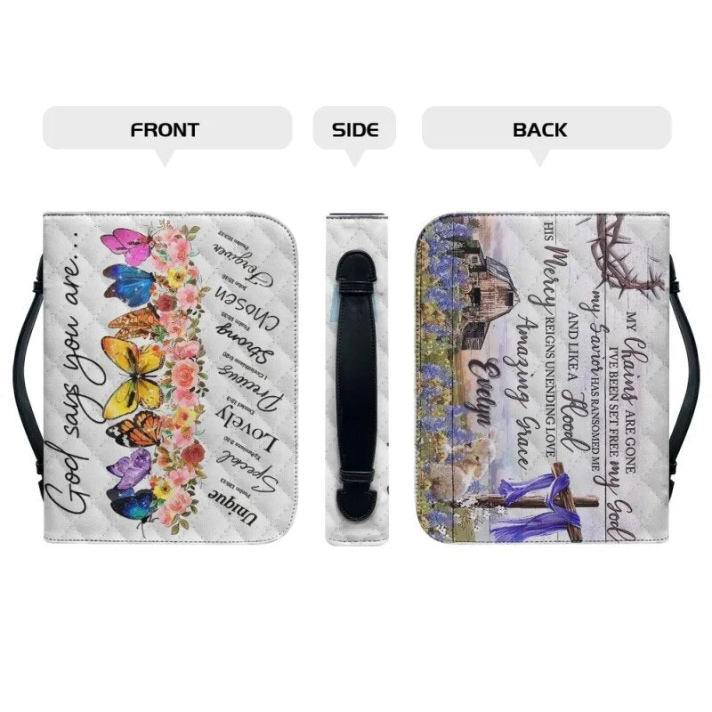 God Says You Are Personalized Bible Cover