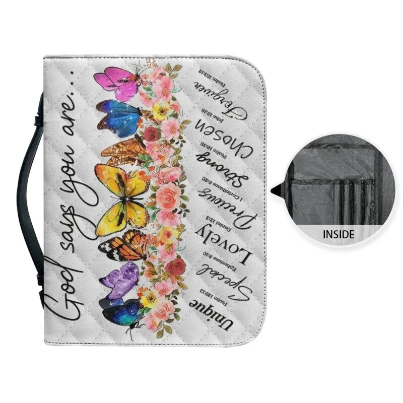 God Says You Are Personalized Bible Cover