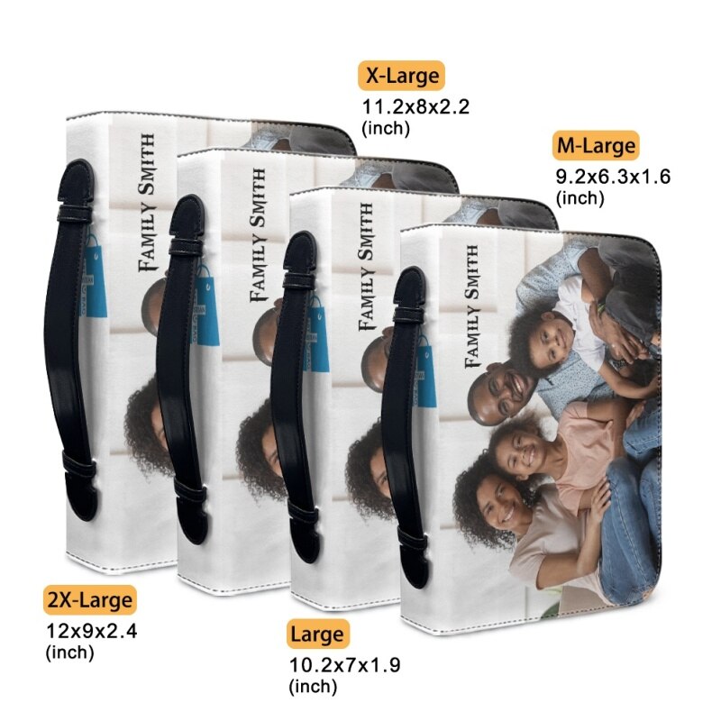 Personalized Family Photo Bible Cover Case