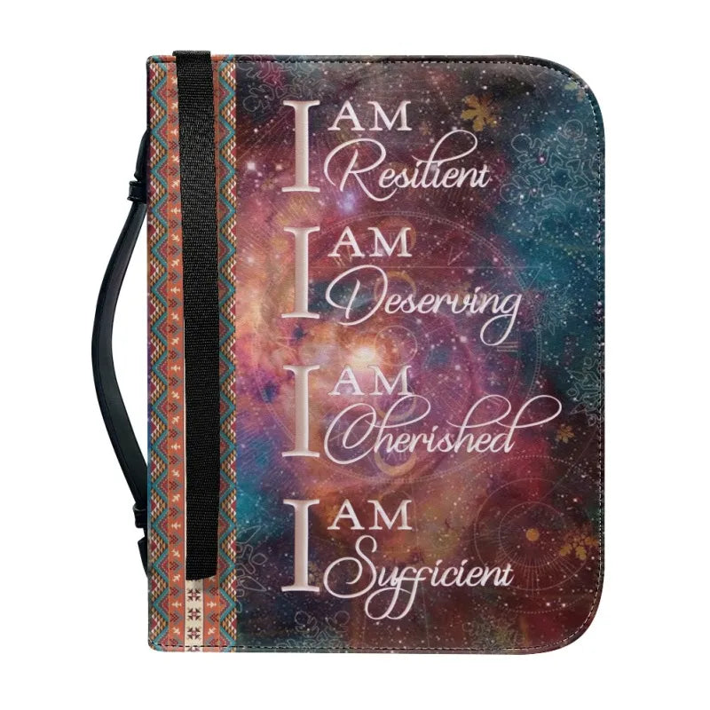 Personalized God Says I Am Resilient Bible Cover