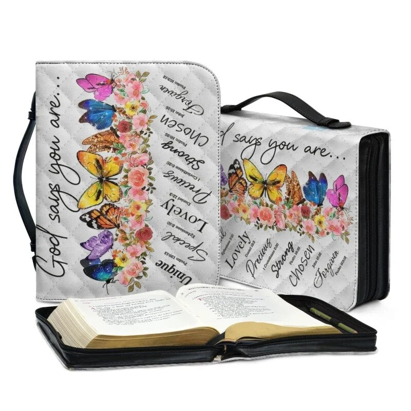 God Says You Are Personalized Bible Cover