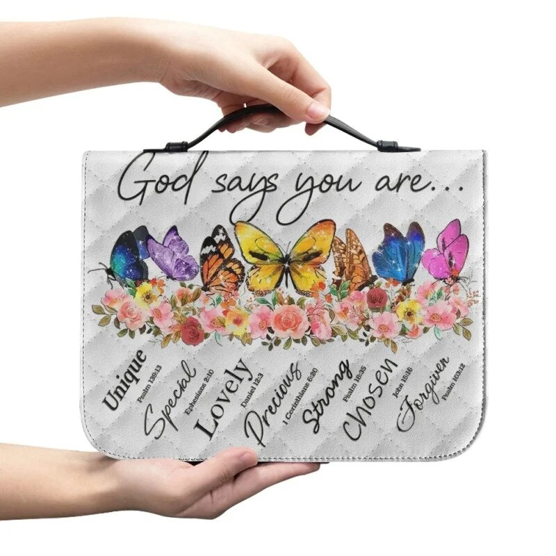 God Says You Are Personalized Bible Cover