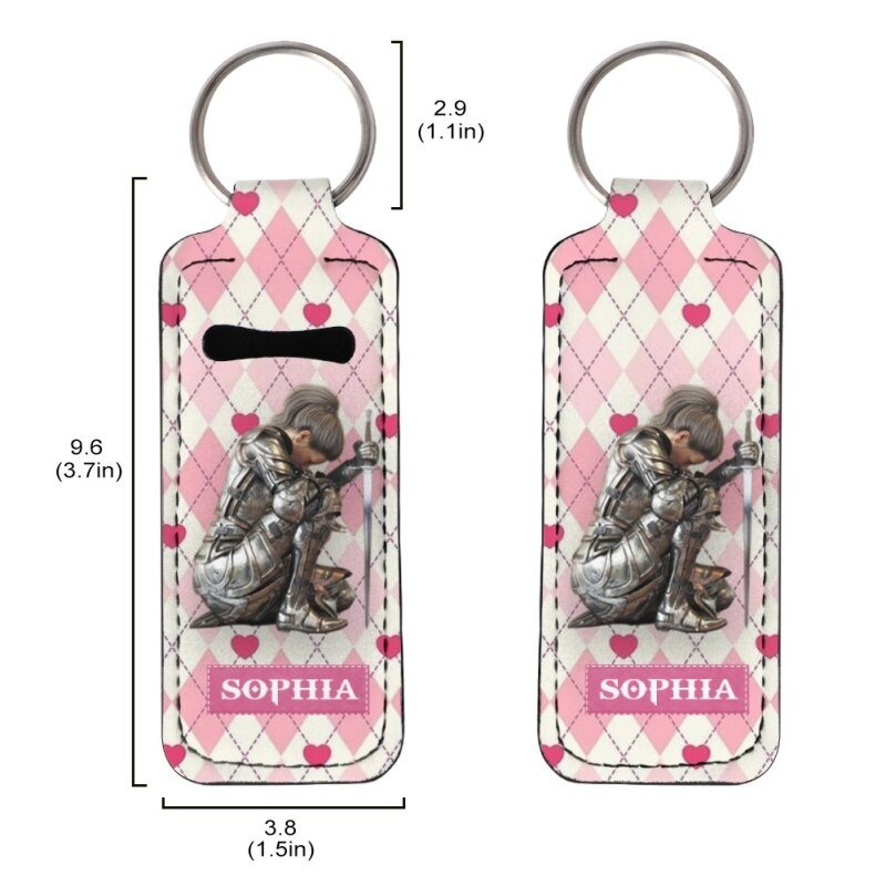 Personalized Armor of God Pink Bible Cover
