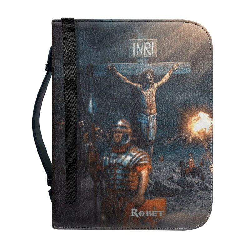 Personalized Crucifixion Chronicle Bible Cover