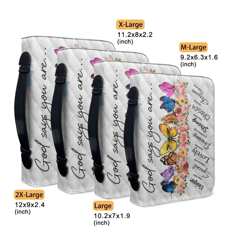 God Says You Are Personalized Bible Cover