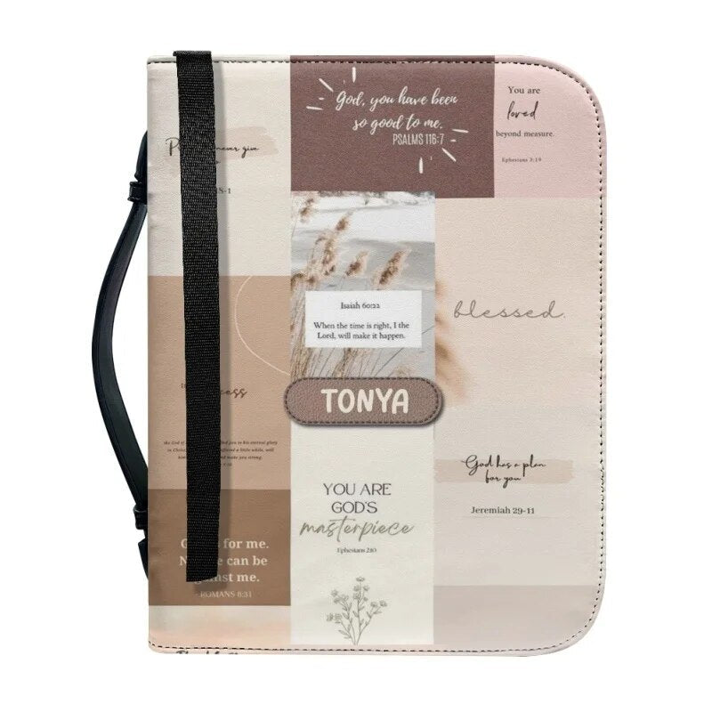 Personalized God Is God Butterfly Bible Cover