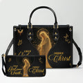 Personalized Christian Leather Handbag & Wallet Set