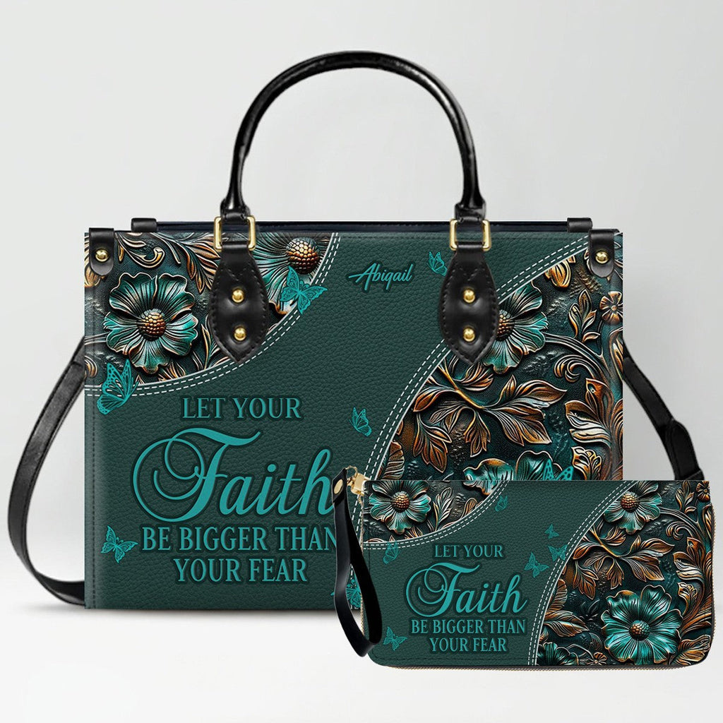 Personalized Christian Bible Verse Handbag