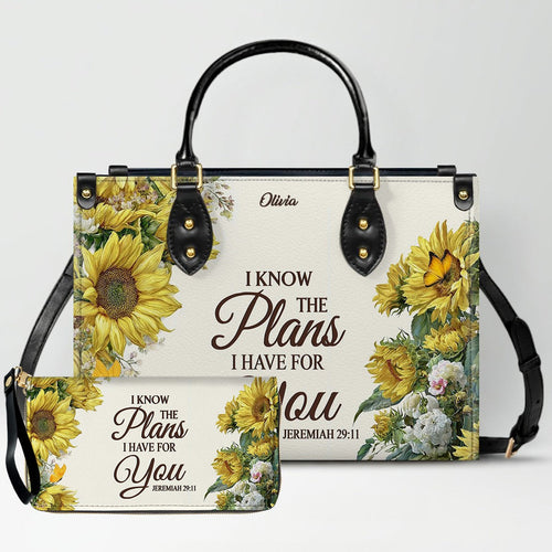 Custom Christian Leather Handbag for Women