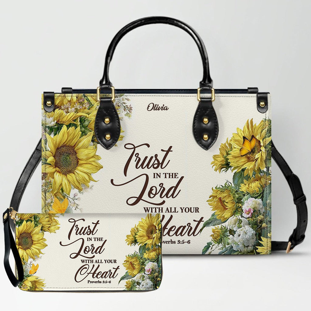 Custom Christian Leather Handbag for Women