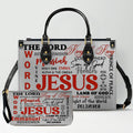 Personalized Christian Faith Leather Handbag