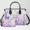 Custom Christian Leather Handbag & Matching Wallet