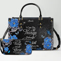 Personalized Christian Leather Handbag & Wallet