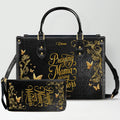 Personalized Christian Leather Handbag Set