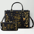Custom Christian Leather Handbag & Wallet Set