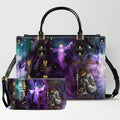 Personalized Armor of God Leather Handbag Set