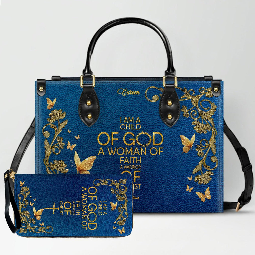 Personalized Christian Bible Verse Handbag