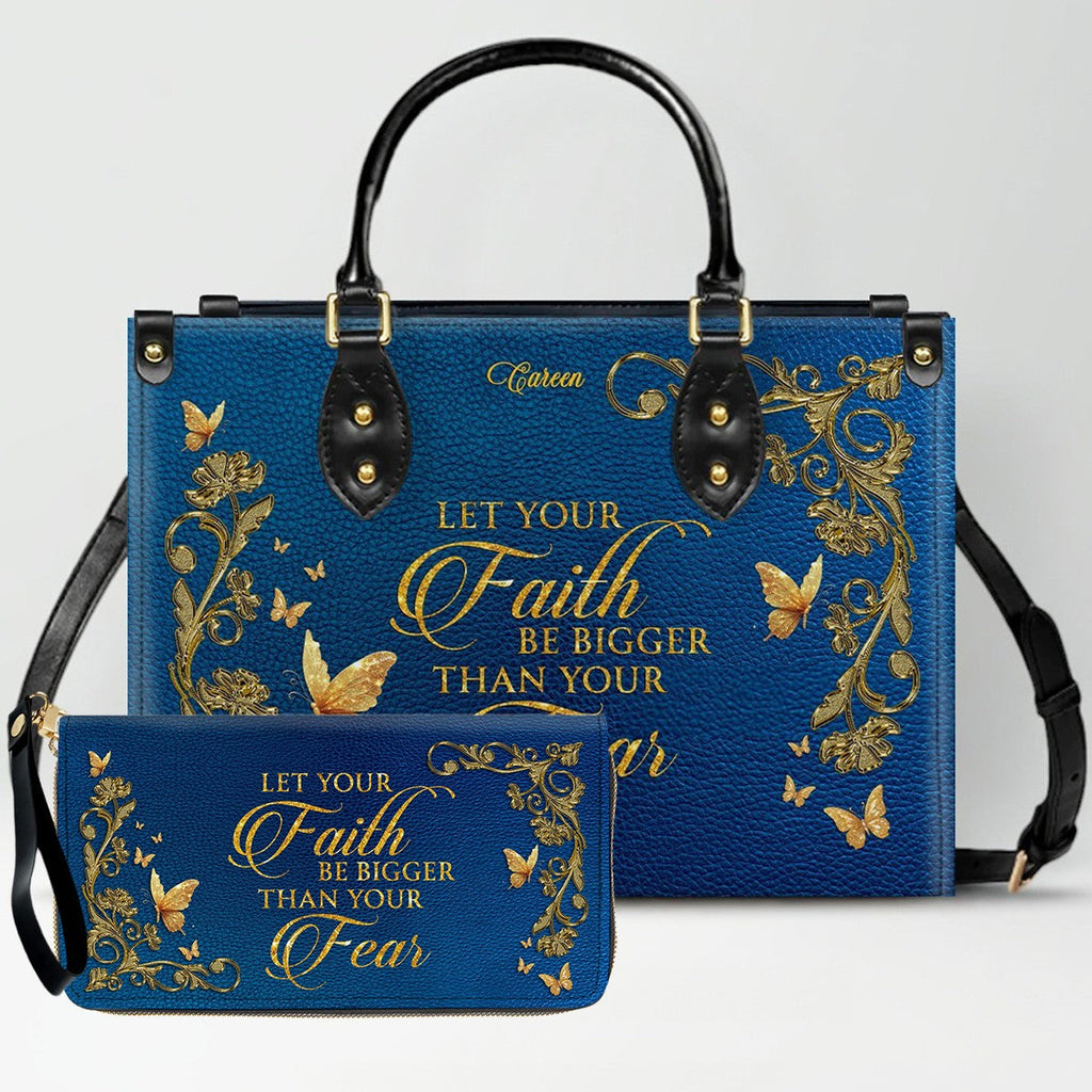 Personalized Christian Bible Verse Handbag