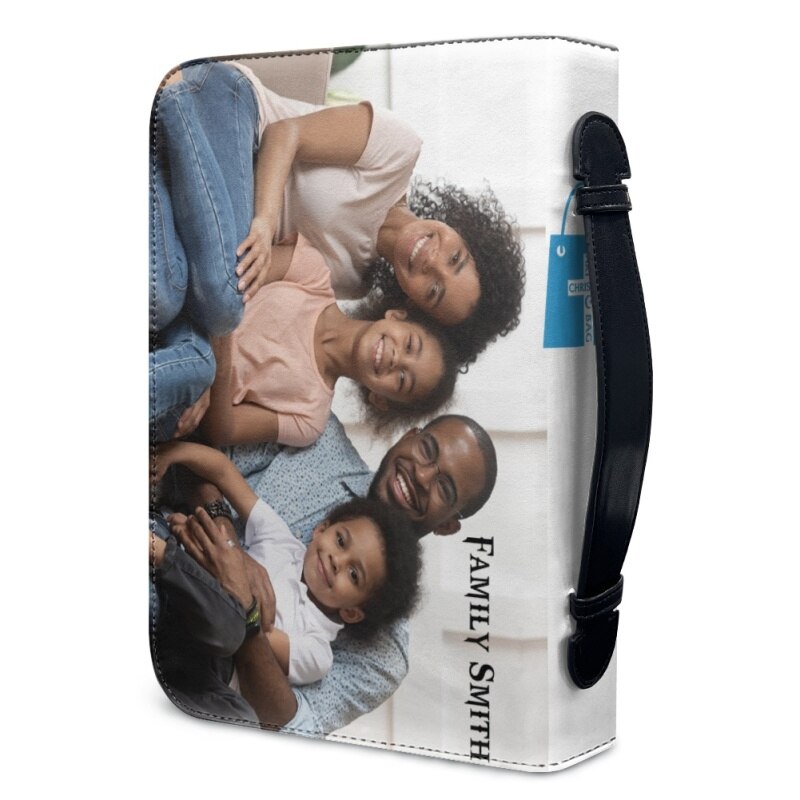 Personalized Family Photo Bible Cover Case