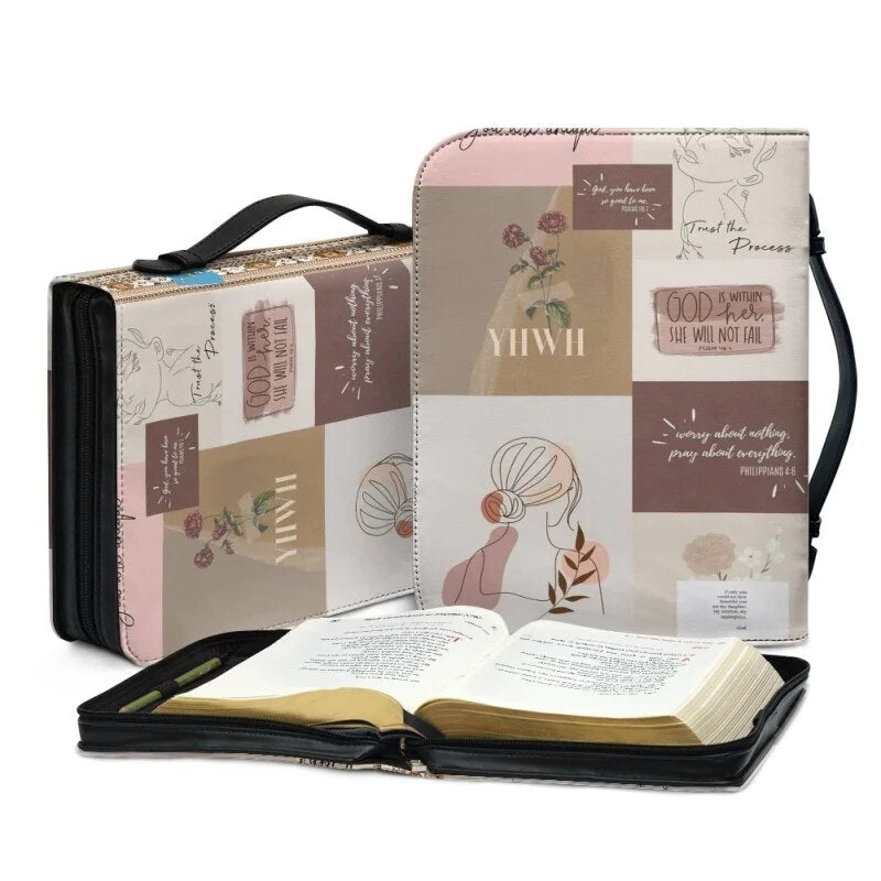 Personalized God Is God Butterfly Bible Cover