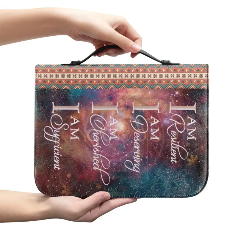 Personalized God Says I Am Resilient Bible Cover