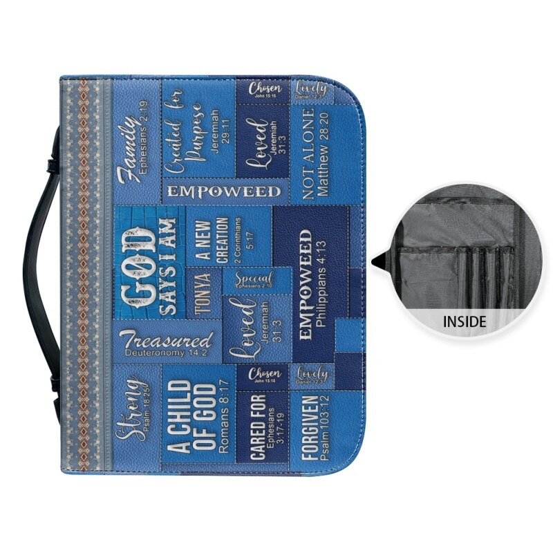 God Says I Am Personalized Bible Cover