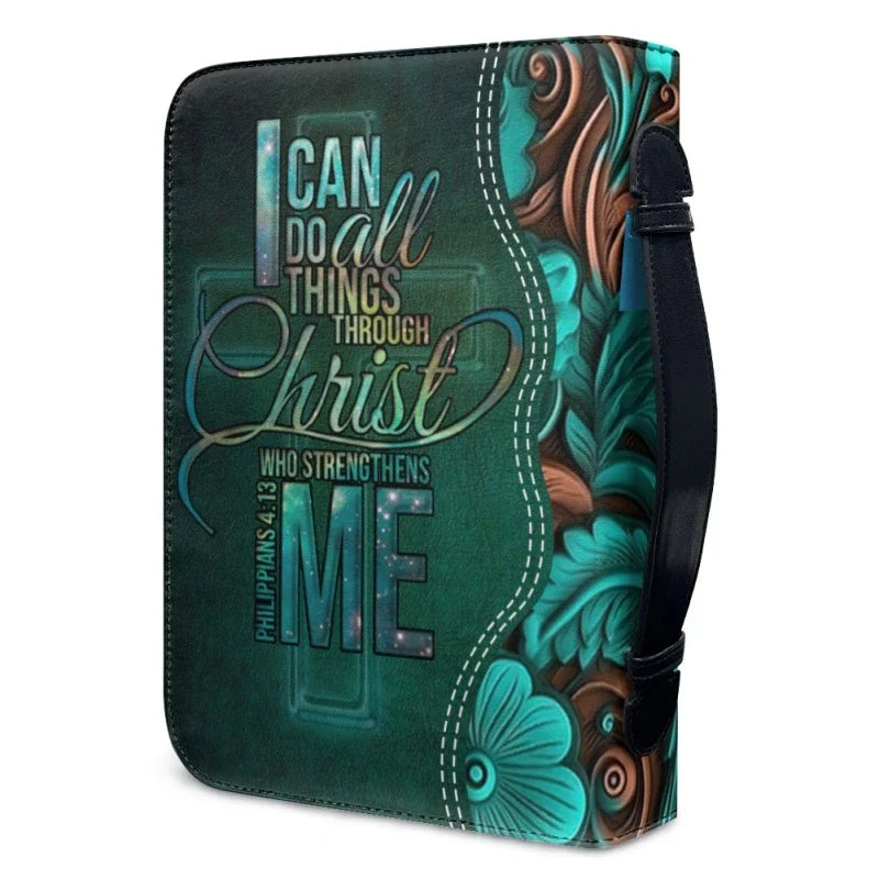 Personalized Philippians 4:13 Bible Cover