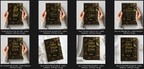 Personalized "Clothed With Strength" Leather Journal