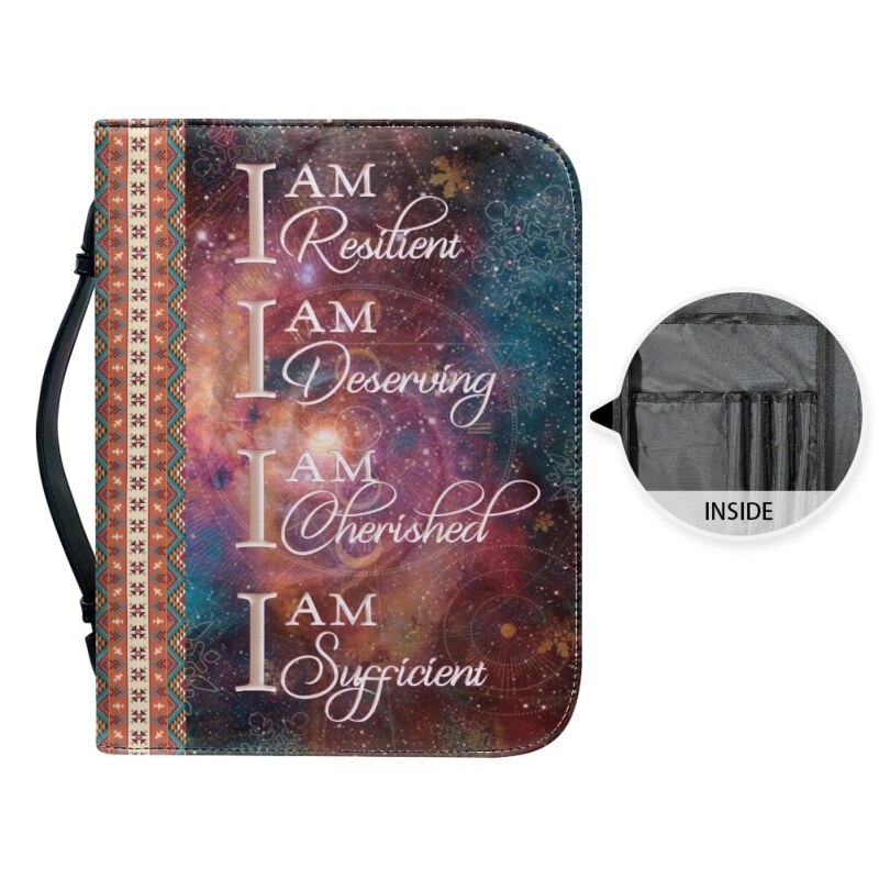 Personalized God Says I Am Resilient Bible Cover