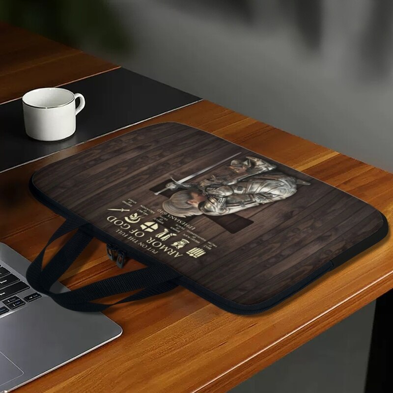 Personalized Armor of God Laptop Bag